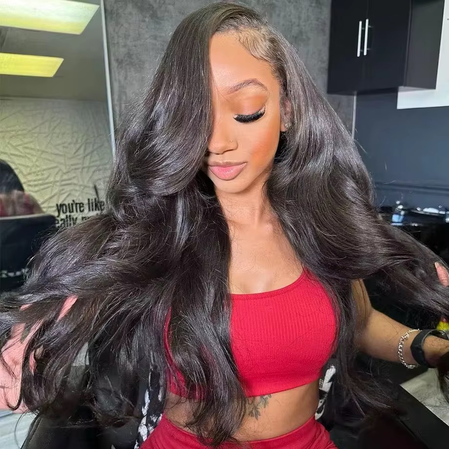 Wholesale 13AAA Body Wave Full Frontal Lace Wigs Human Hair 13x4 Lace Frontal Wig Body Wave Natural Wig