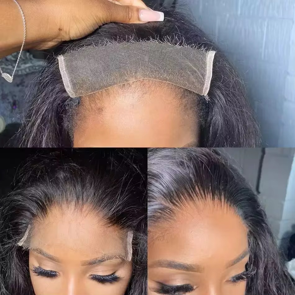 Wholesale 14A HD 5x5 Glueless Full Length Wigs super double drawn 5x5 HD Lace Wigs