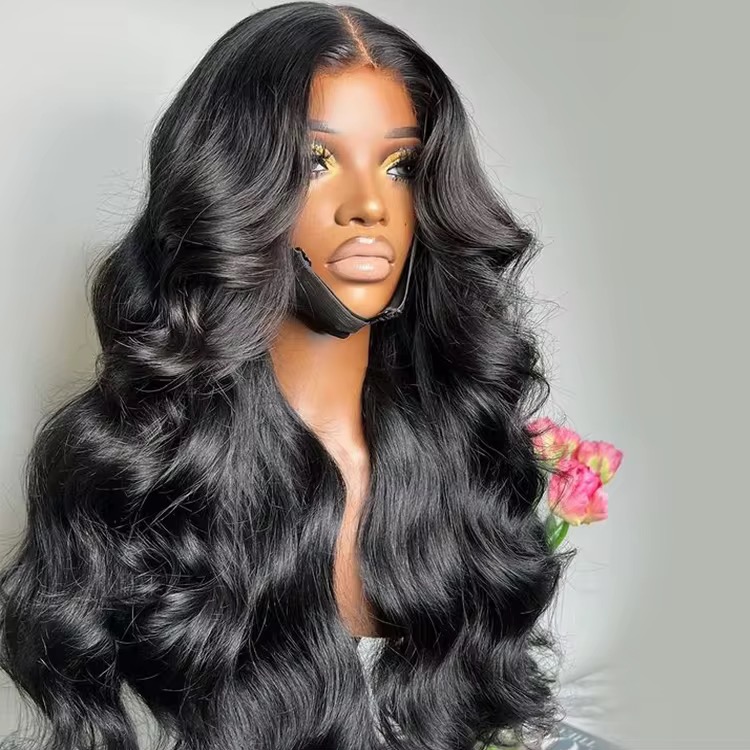 Wholesale 13AAA Body Wave Full Frontal Lace Wigs Human Hair 13x4 Lace Frontal Wig Body Wave Natural Wig