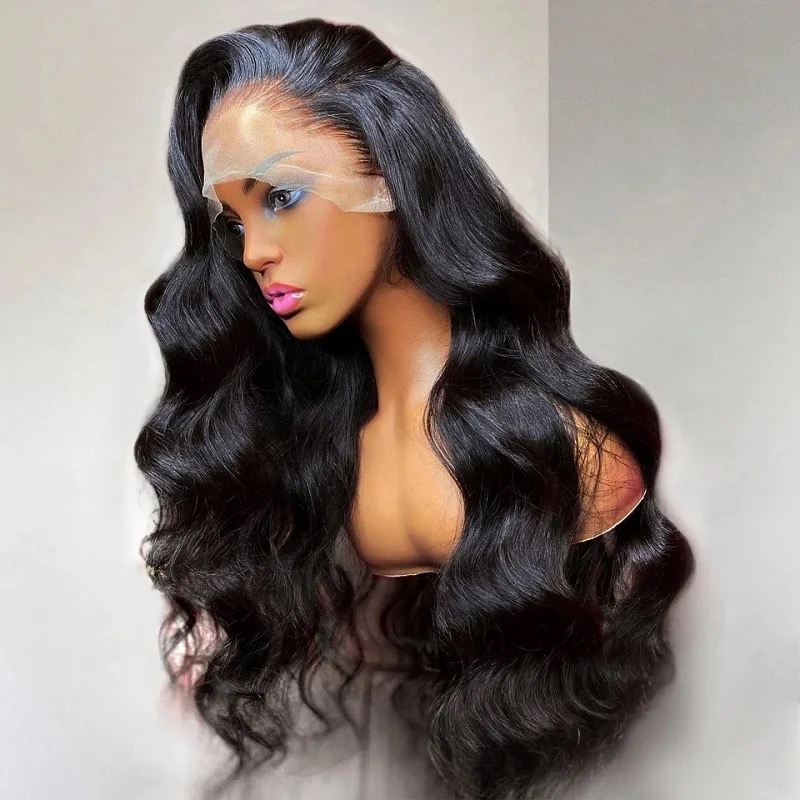 Wholesale 13AAA Body Wave Full Frontal Lace Wigs Human Hair 13x4 Lace Frontal Wig Body Wave Natural Wig