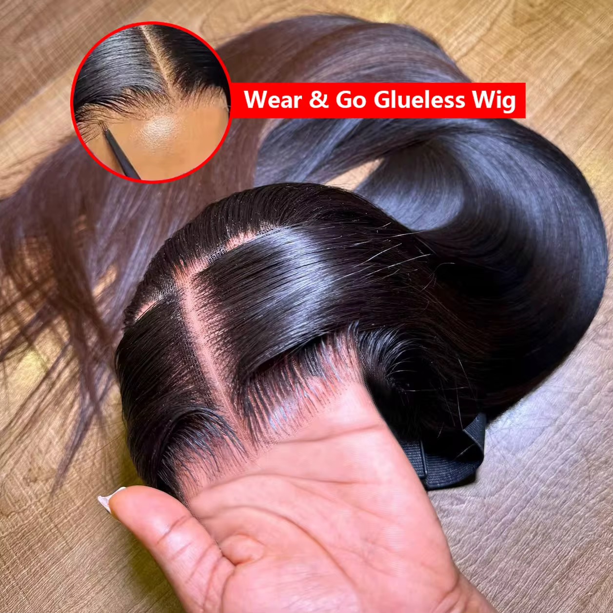 Wholesale 14A HD 13x4 Glueless Wigs super double drawn 13x4 HD Full Frontal Lace Wigs