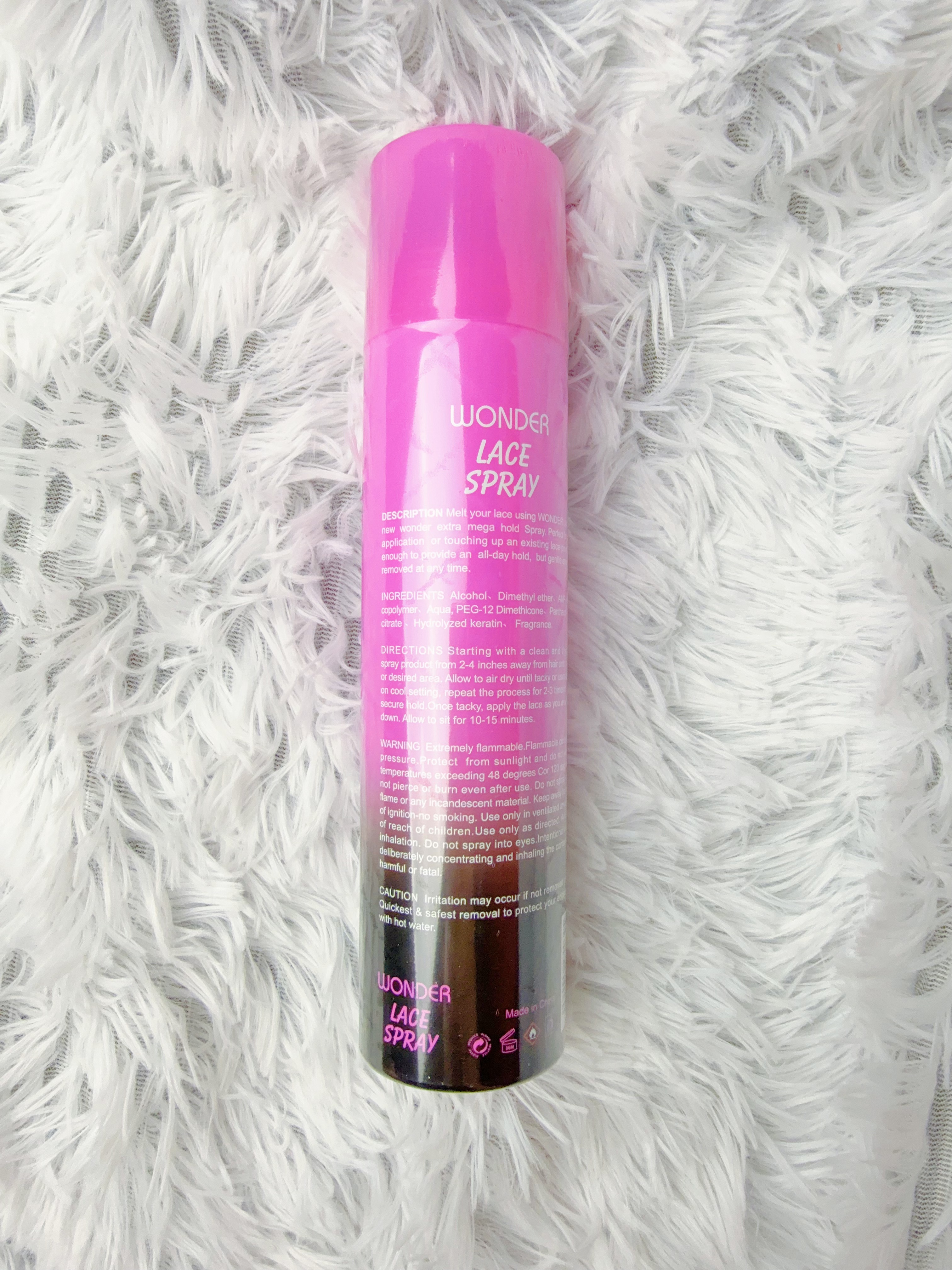 Wonder Lace Spray EXTREME FIRM HOLD product