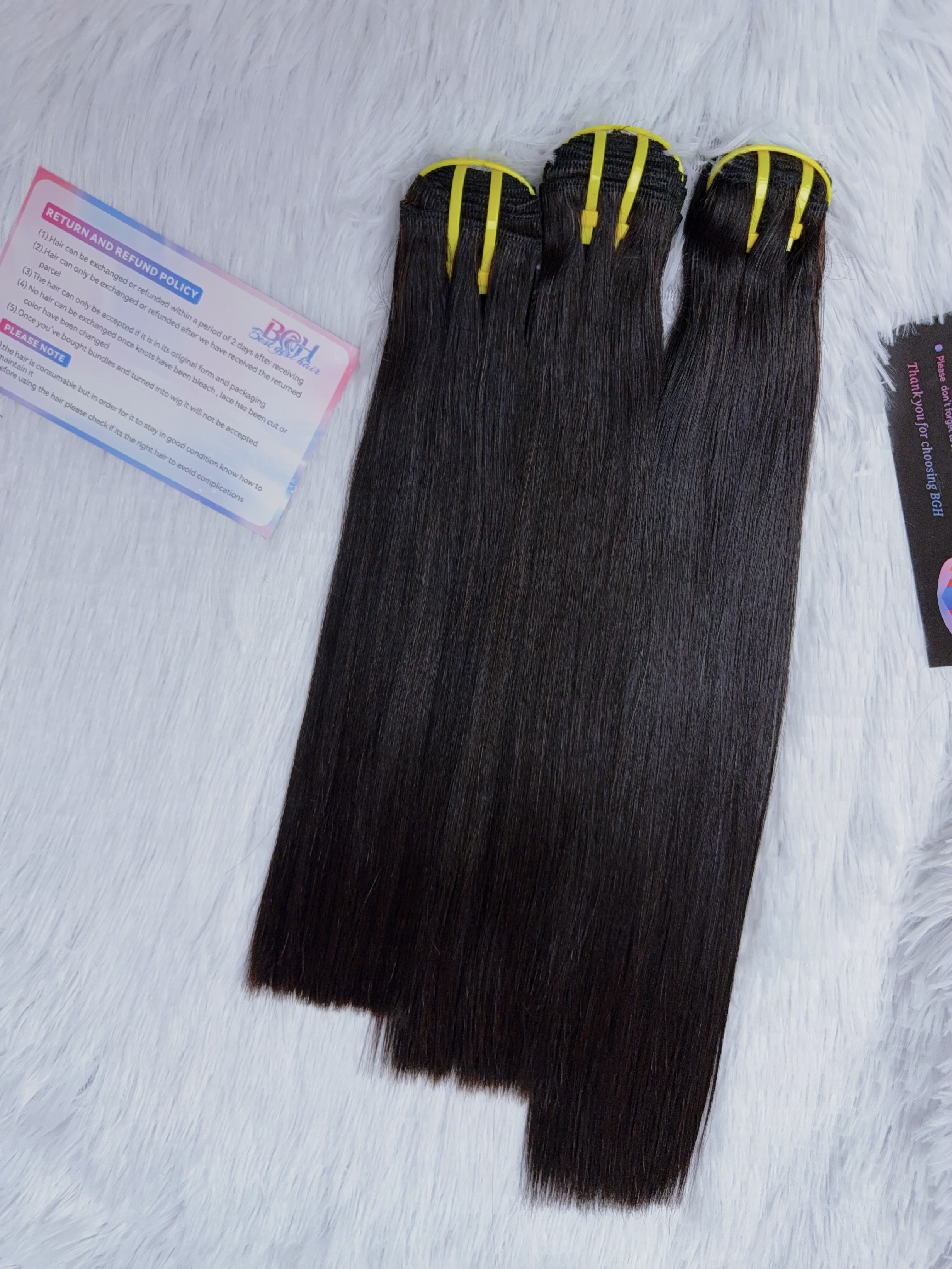 Wholesale Rarlon Hair 14AA Vietnamese (95g) Double Drawn Straight Human Hair Bundles 