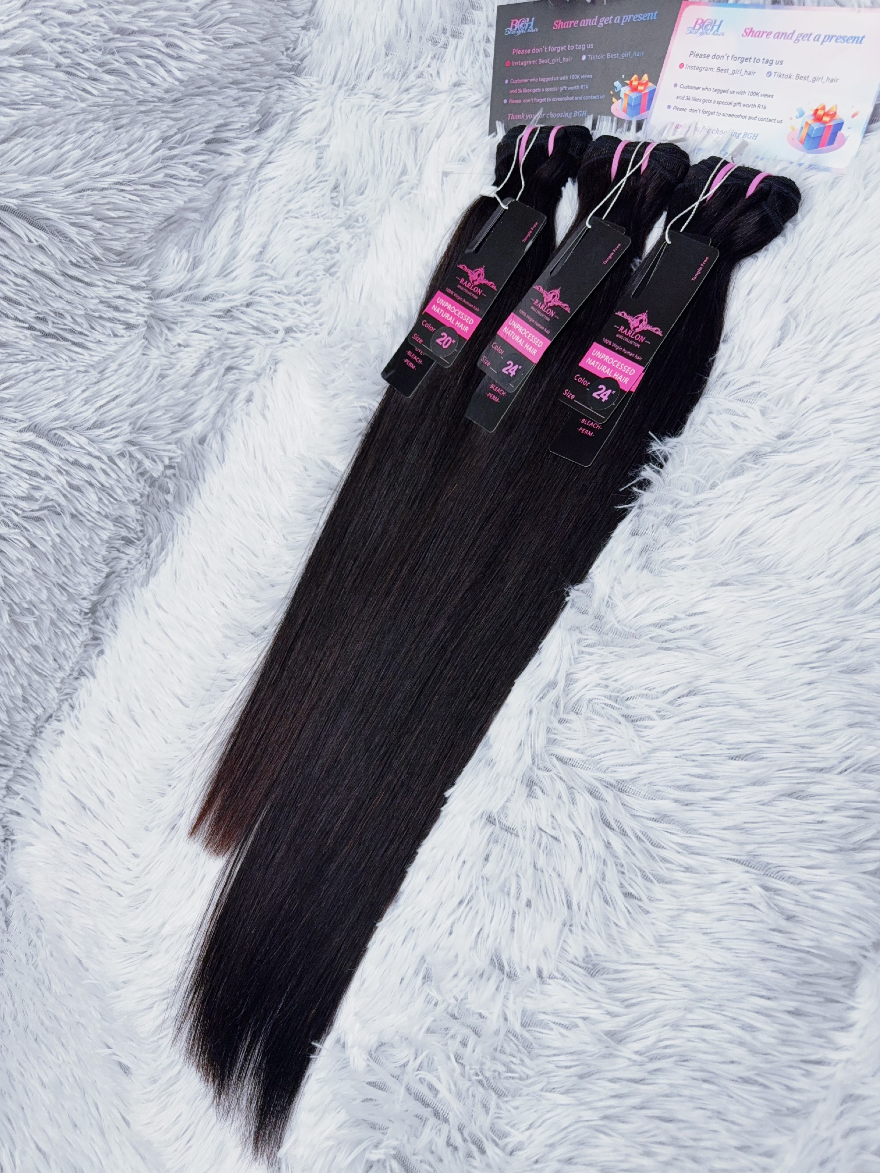 Rarlon Hair 13AA straight human hair bundle