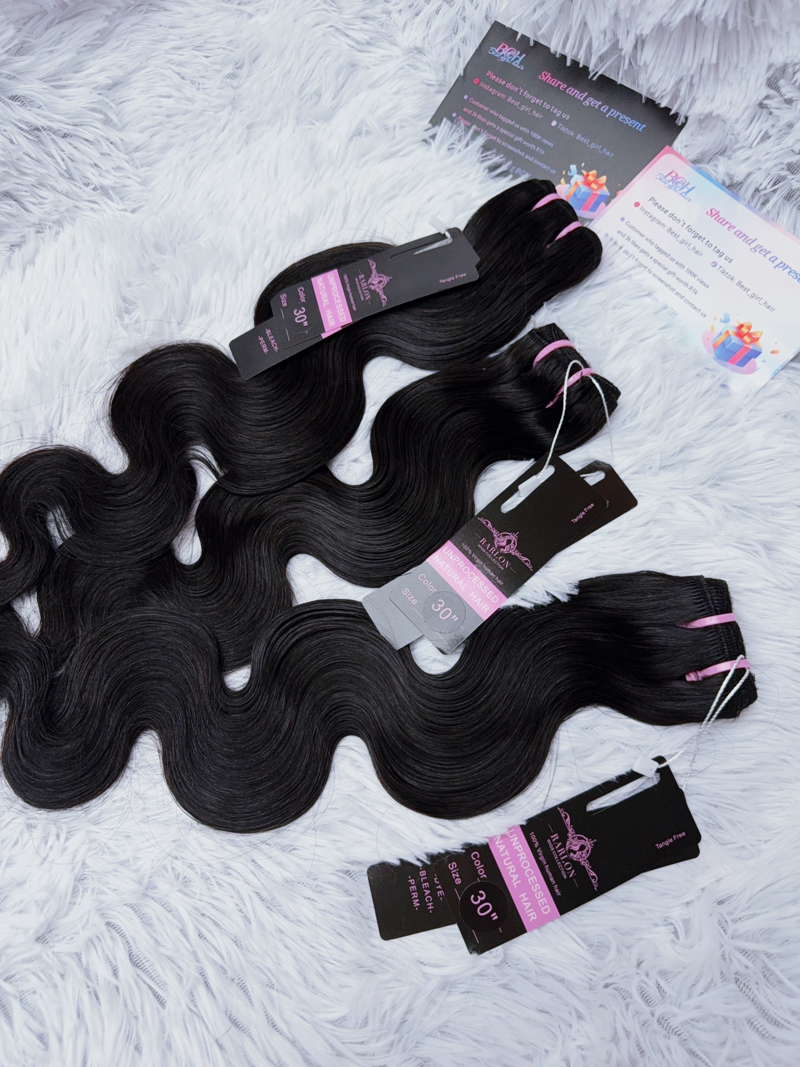 Wholesale Rarlon Hair 13AA Body Wave Human Hair Bundles 