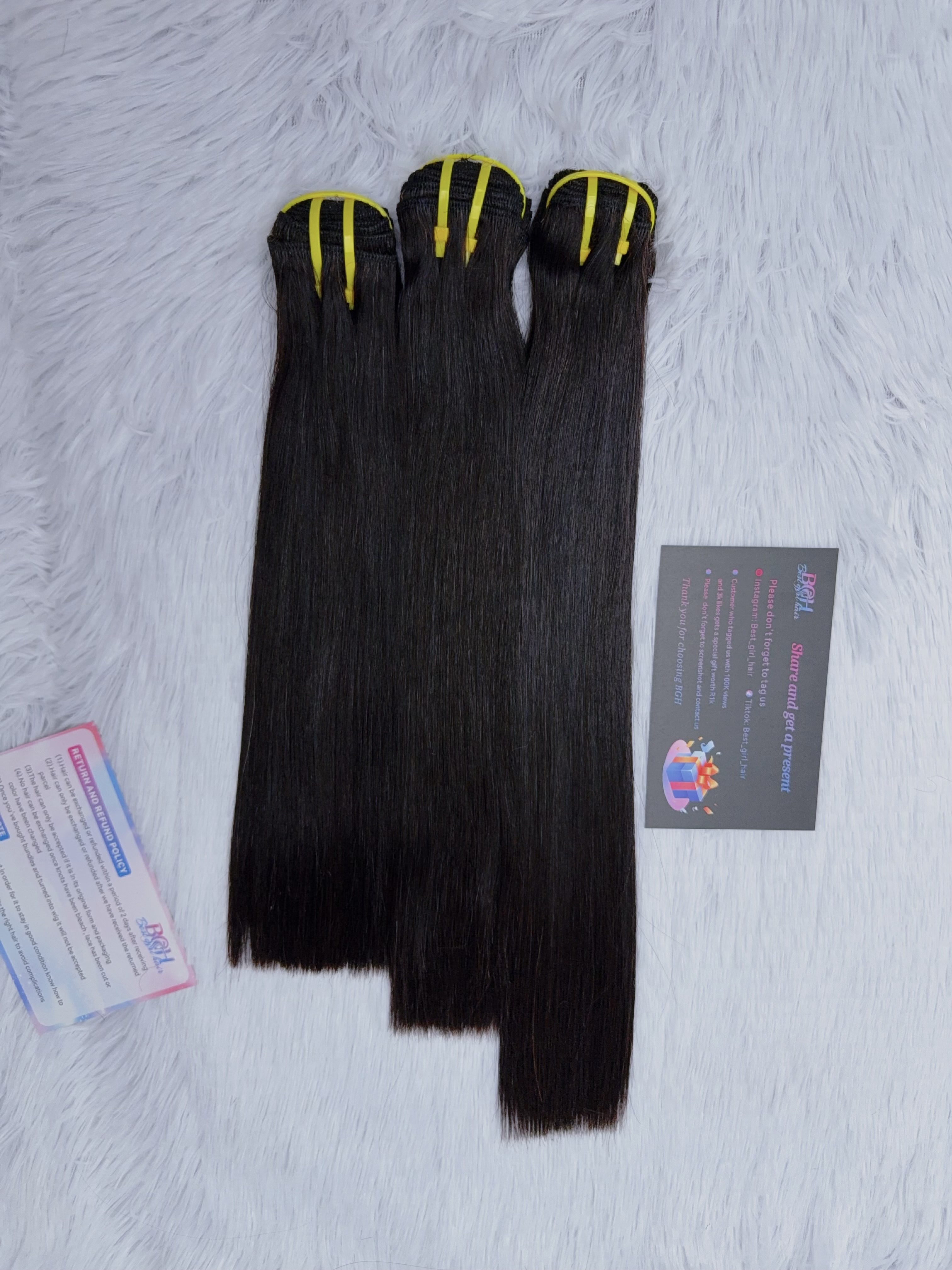 Wholesale Rarlon Hair 14AA Vietnamese (95g) Double Drawn Straight Human Hair Bundles 
