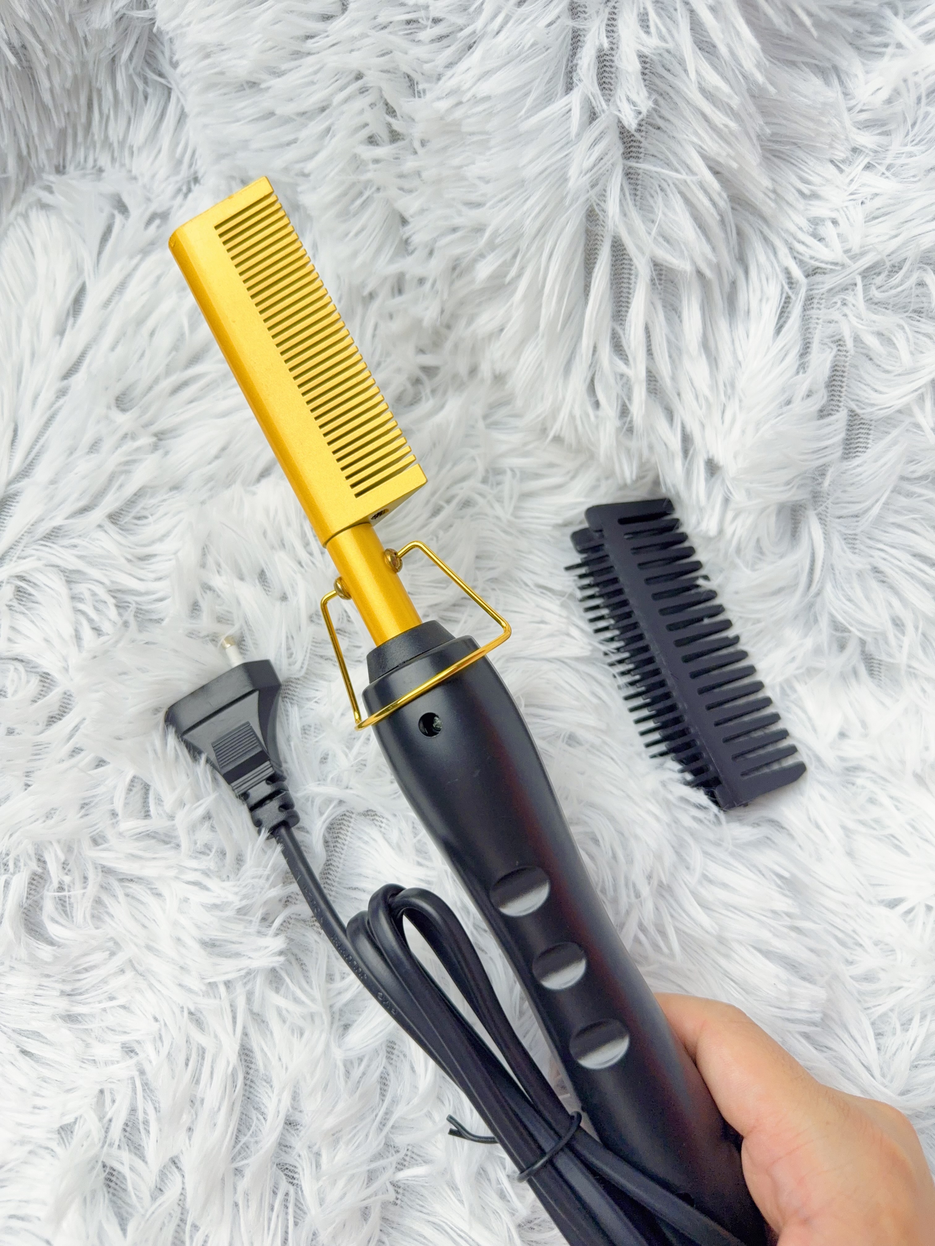 Wholesale Rarlon Hair care Hot Iron Comb Straight Hair Brush