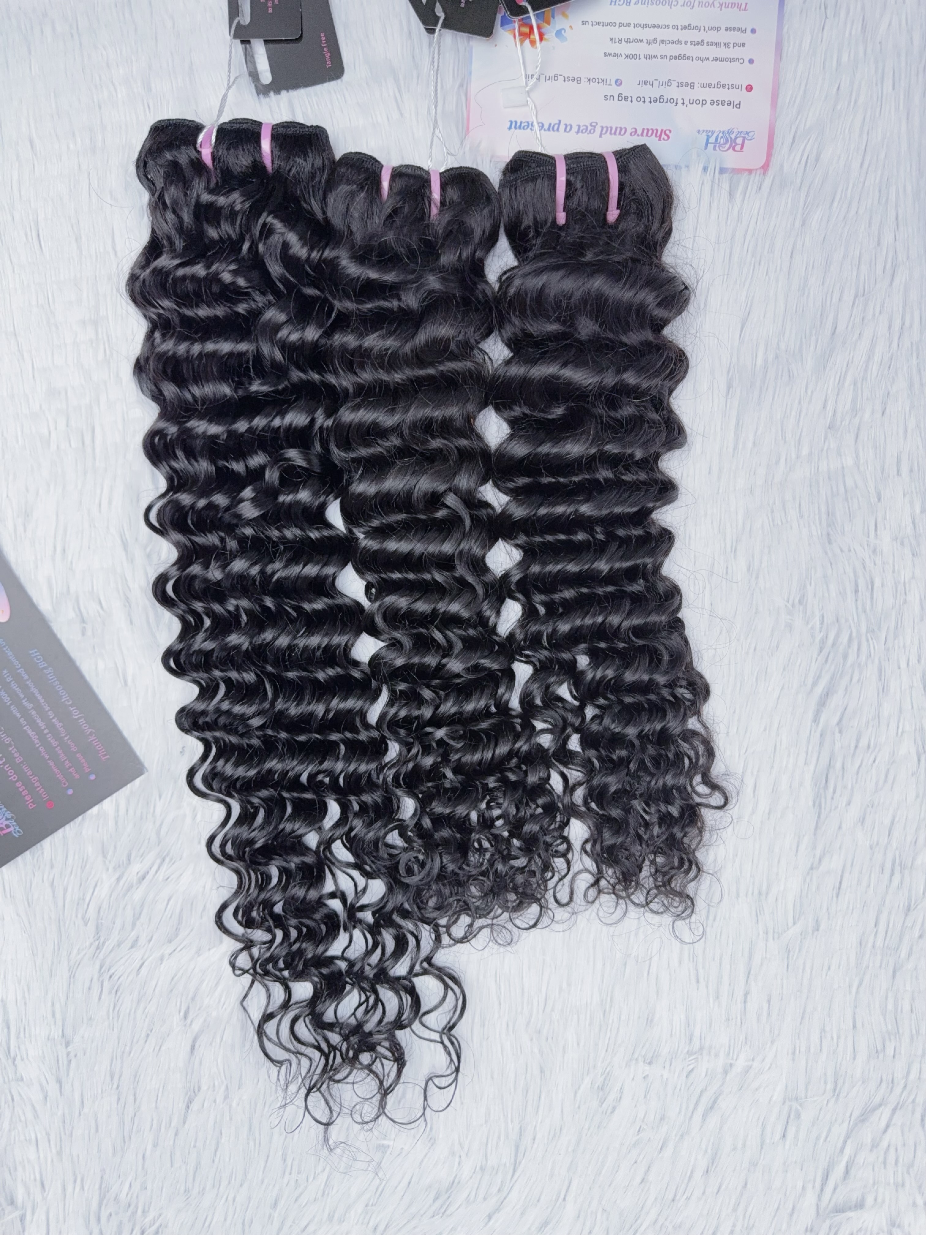 Wholesale Rarlon Hair 13AA Deep Wave Human Hair Bundles 