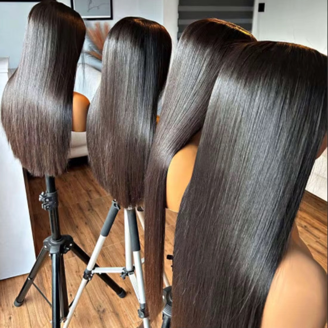 Wholesale 15A Vietnamese 13x4 Fulll frontal Bob Wigs Bone st Hair Wig Full Frontal 13x4 Bone St Virgin Hair Wigs 