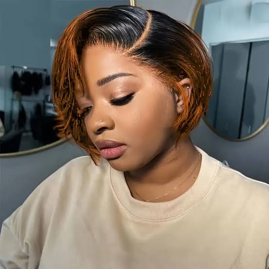 Wholesale Short Curly Pixie Cut Wigs Straight Pixie 13x4 Lace Front Pixie Cut Wig 