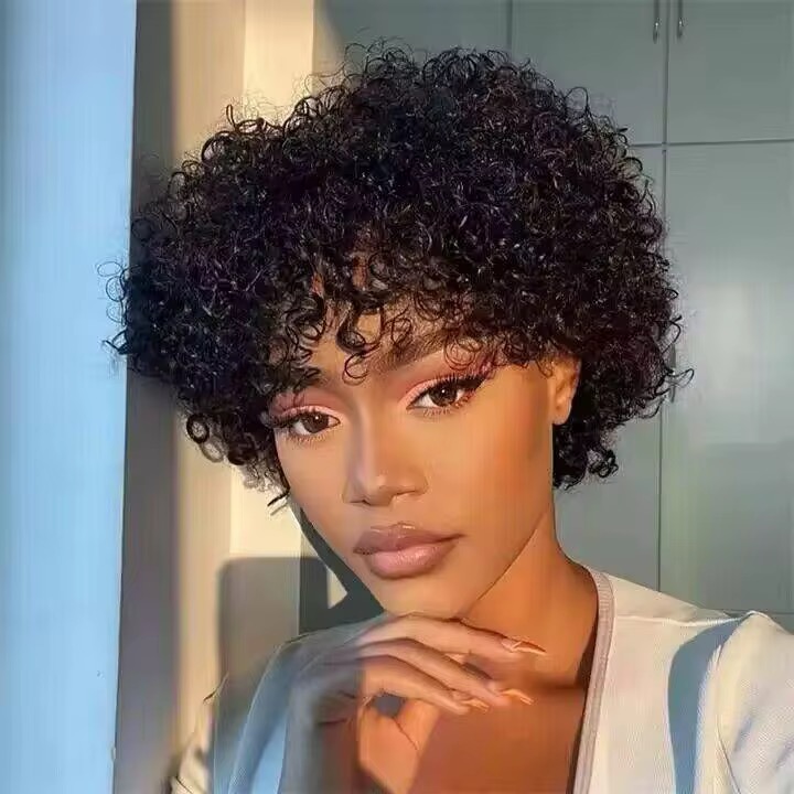 Wholesale Wear and Go Glueless Short Pixie Cut Wigs 