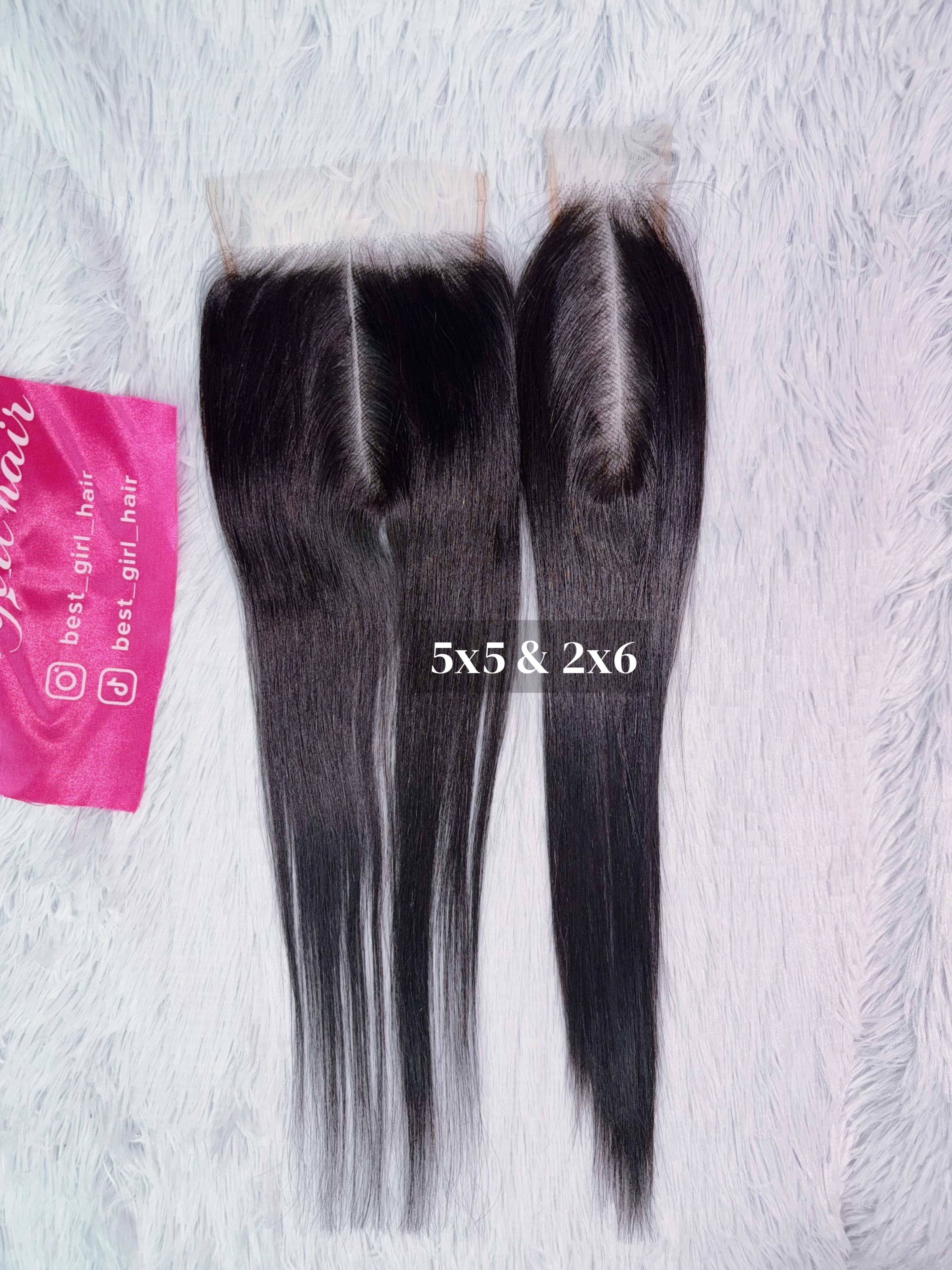 Wholesale Rarlon Hair 13A 5x5 & 2x6 Closure 5x5 & 2x6 Transparent Lace Closure 
