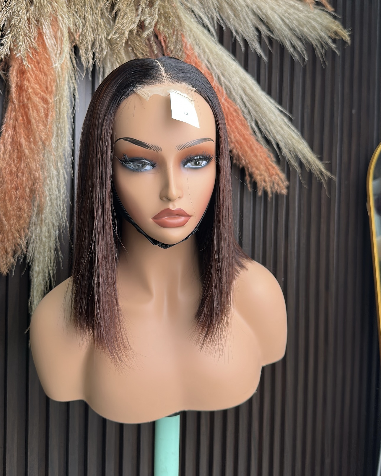 Wholesale Glueless T/33 Bob Wigs 2x6 Ombre Lace Closure Wigs Human Hair Vietnamese Bob Hair Silky Straight Human Hair Bob Wig