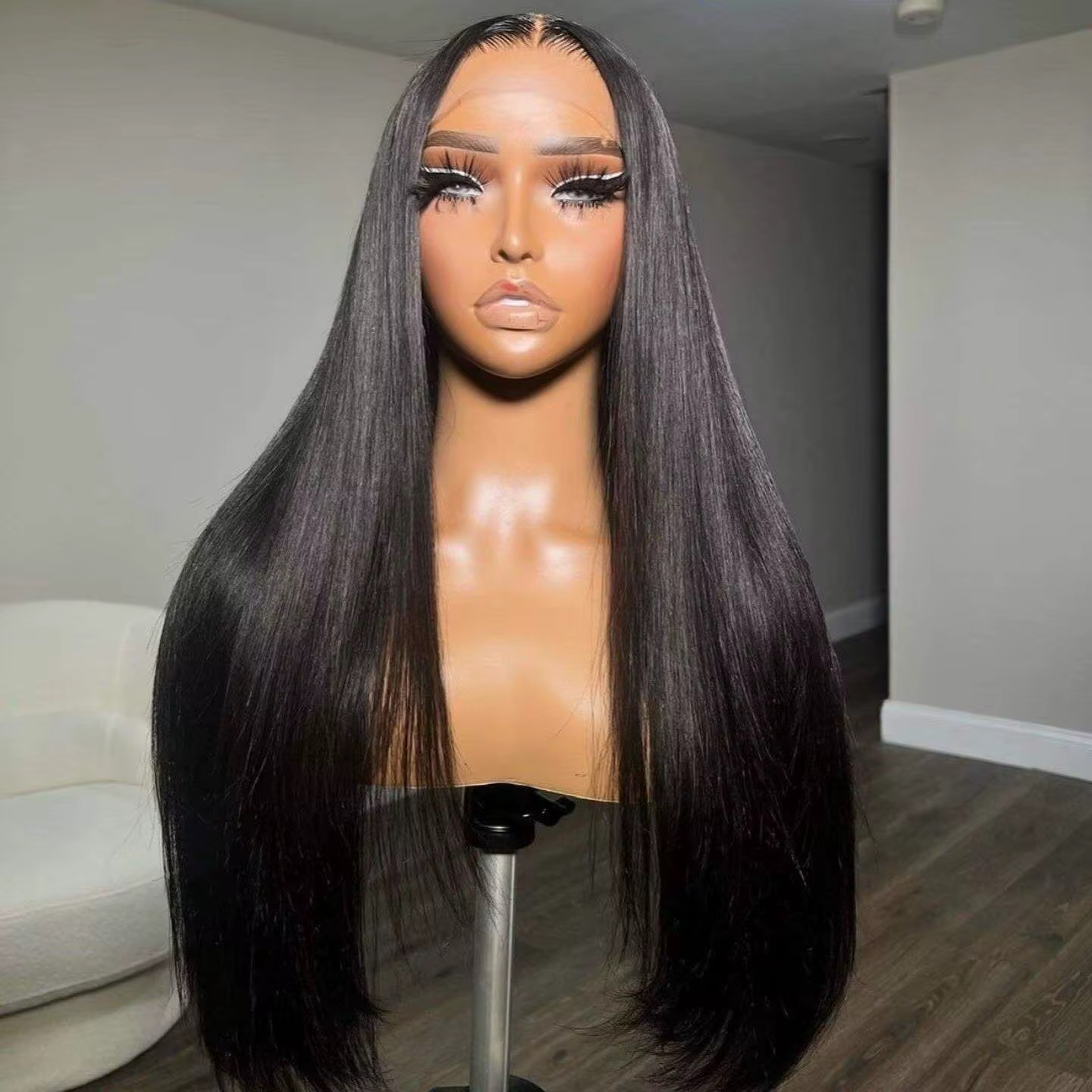 Wholesale 14A Double Drawn 5X5 Glueless Wig Human Hair Gluless 5x5 SDD Wig