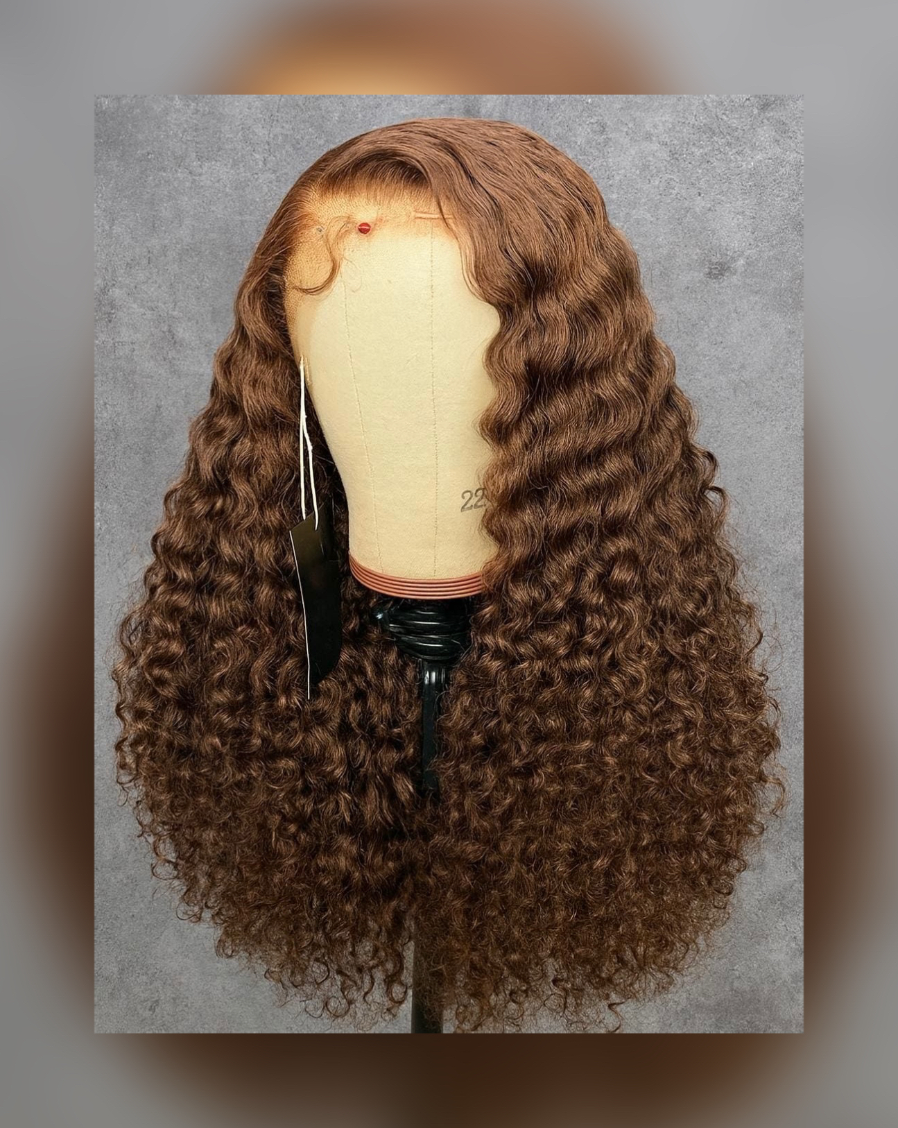 Wholesale 14A Double Drawn 5X5 Glueless Curly Wig Human Hair Gluless 5x5 Natural Color & Color Brown SDD Wig