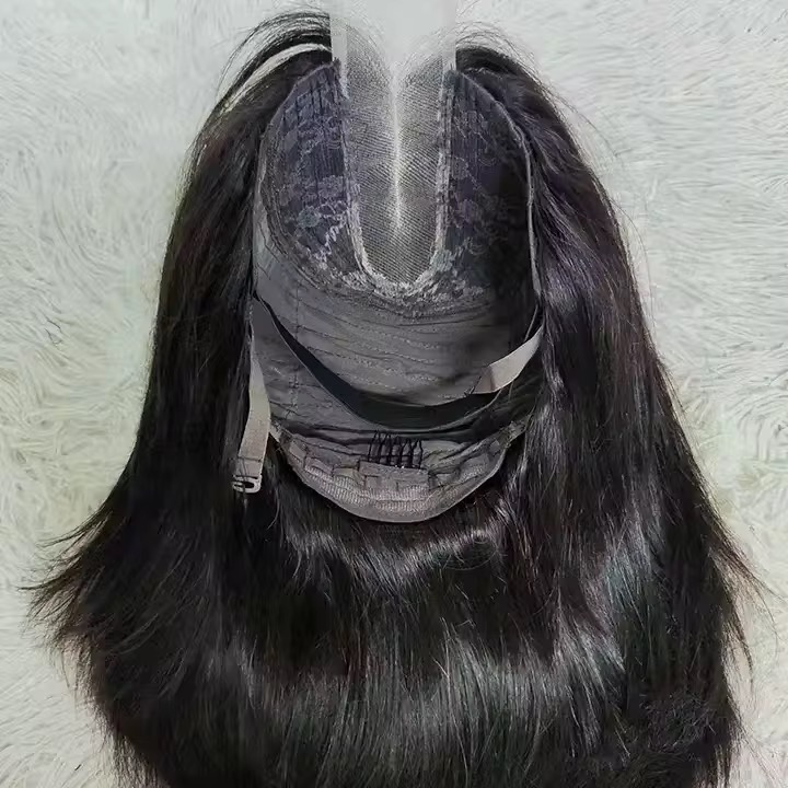 Wholesale 14AA BOB 2x6 SDD Glueless Bob Wig Human Hair 2x6 Bob Wigs Hair Doube Drawn Wigs