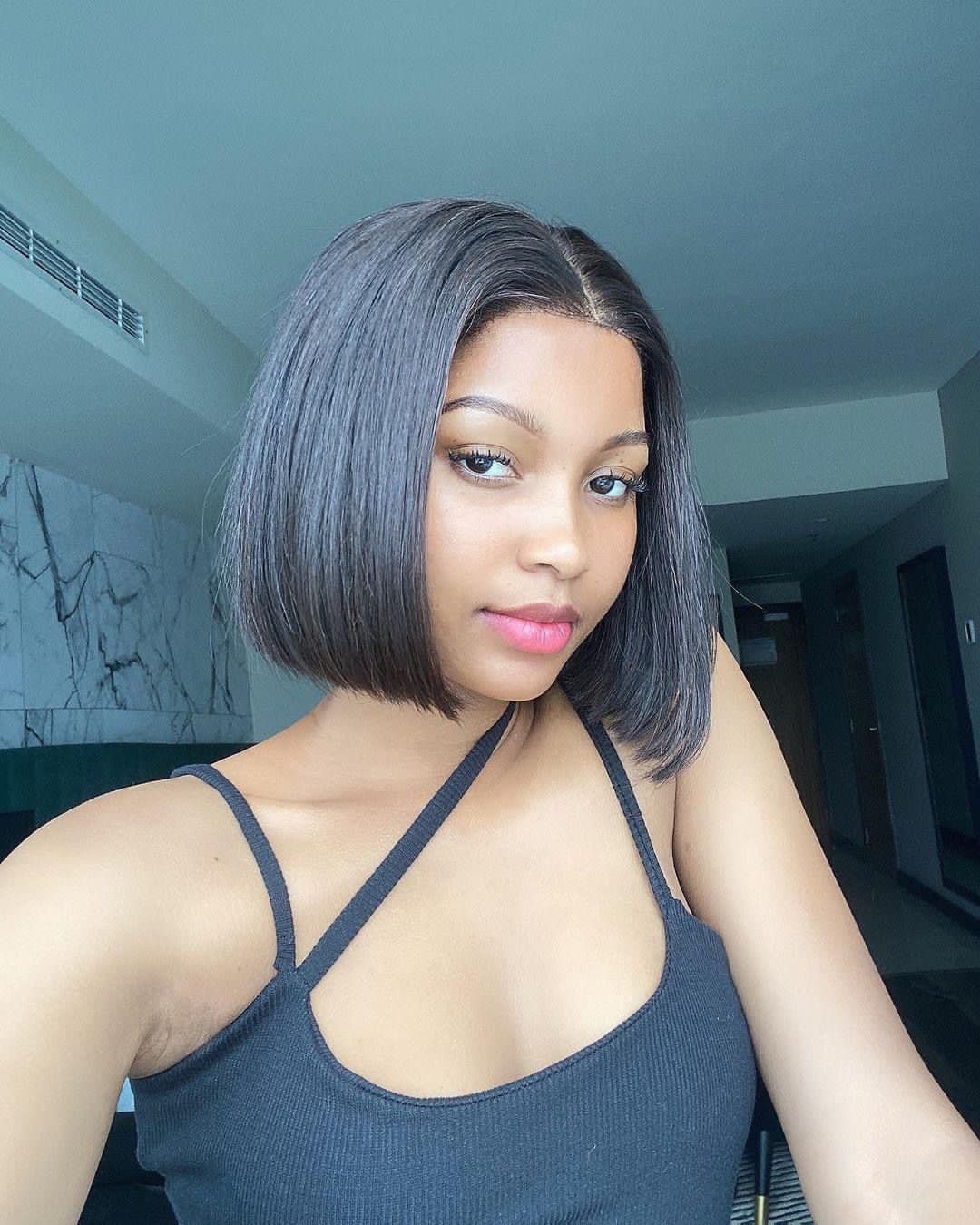 Wholesale 13AAA BOB 4x4 Glueless Bob Wig Human Hair 4x4 Bob Wigs Hair Single drawn