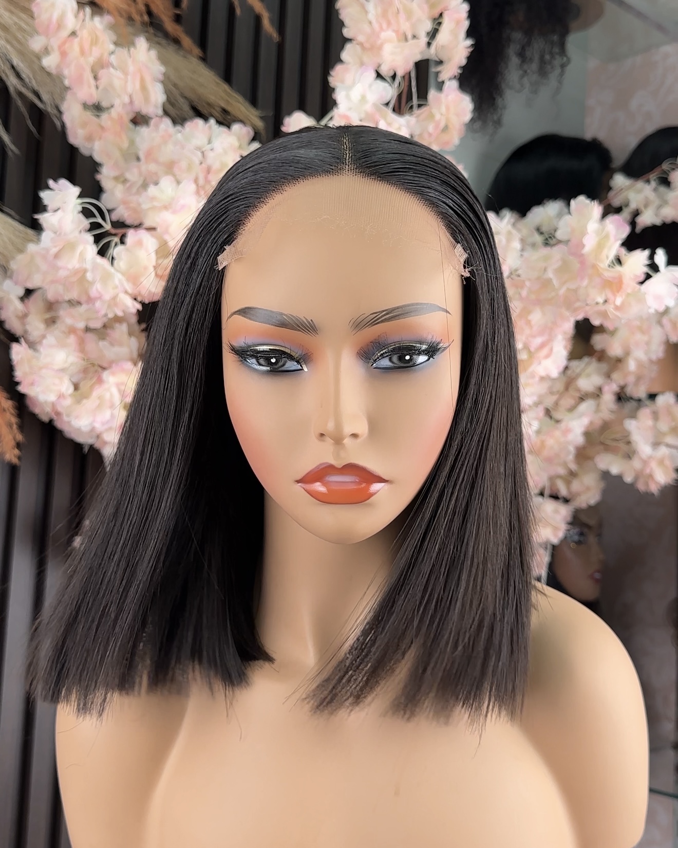 Wholesale 15A Raw Hair HD 5x5 Glueless Bob Wigs Vietnamese Raw Hair 5x5 &13x4 HD Bob Wigs