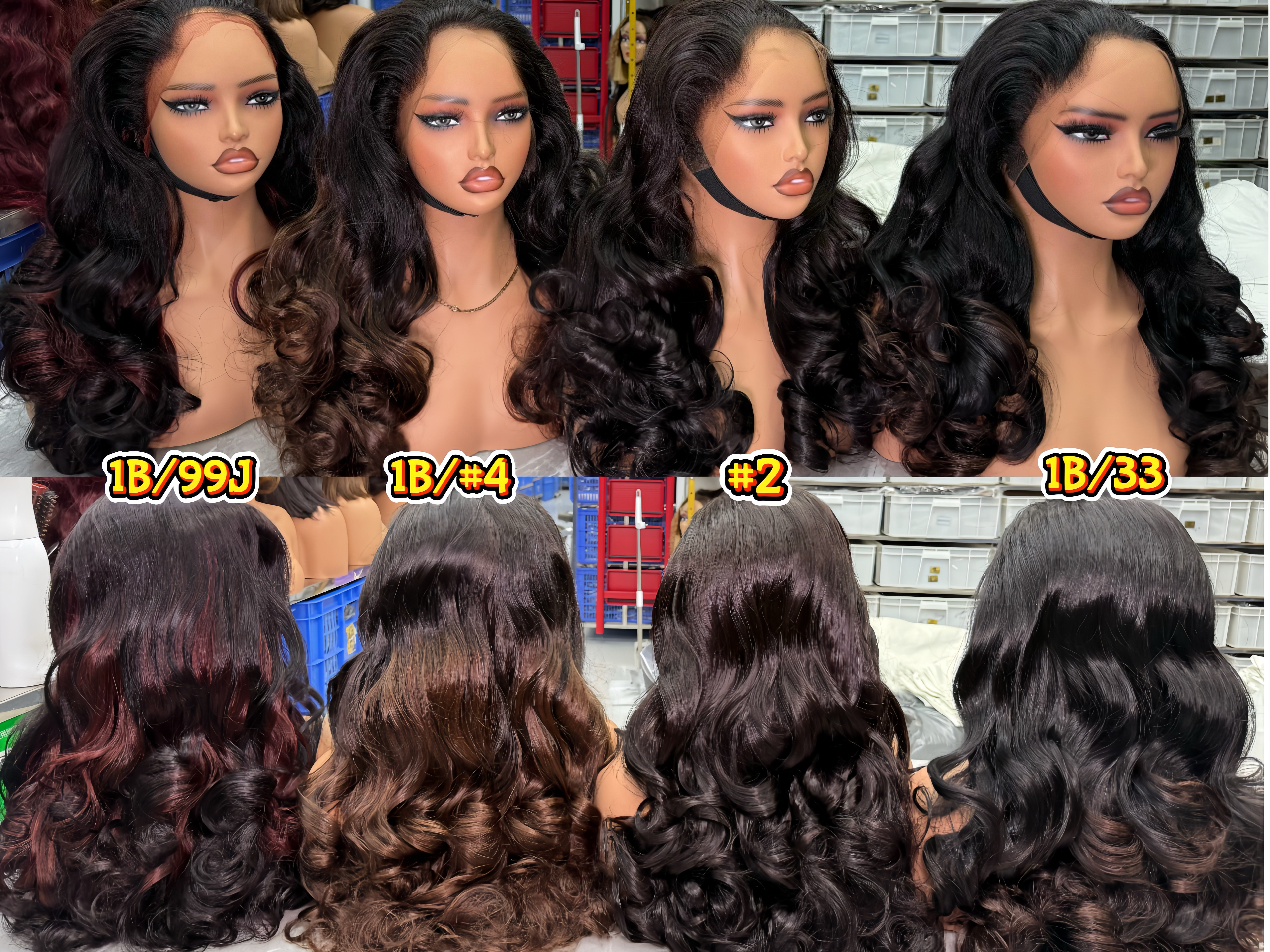 15A HD M Lagos Hairline 13x4 bouncy-curly wig