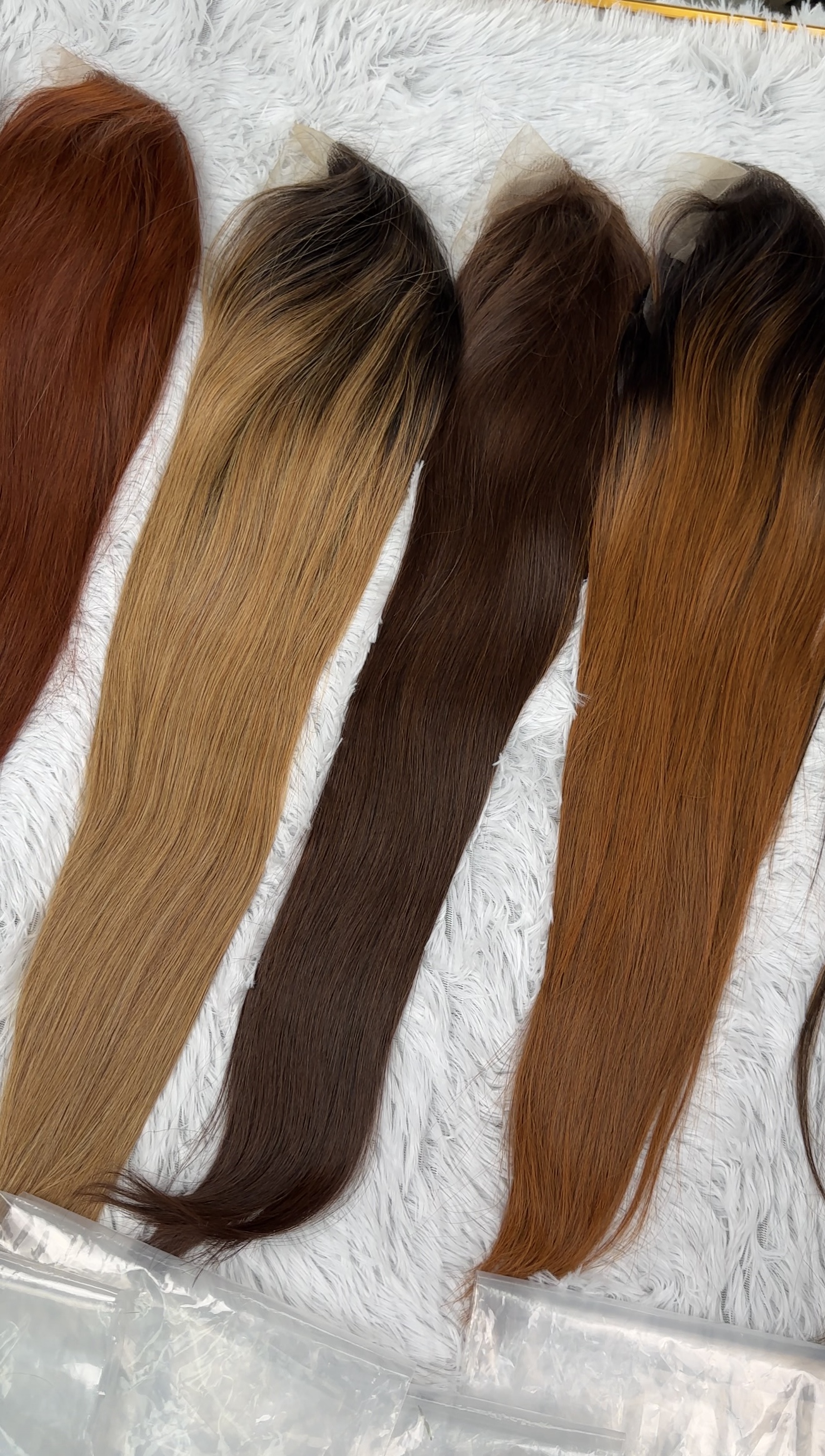 Wholesale 15A Vietnamese 5X5 Glueless Color Wigs Vietnamese Raw Hair Wigs