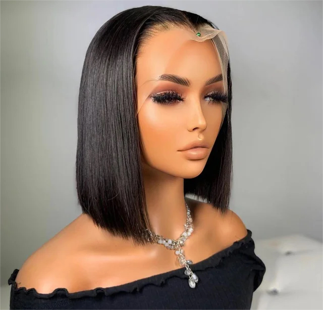 Sale Section- Wholesale Straight Wig 13A Full Frontal 13X4 Bob Lace Wig 