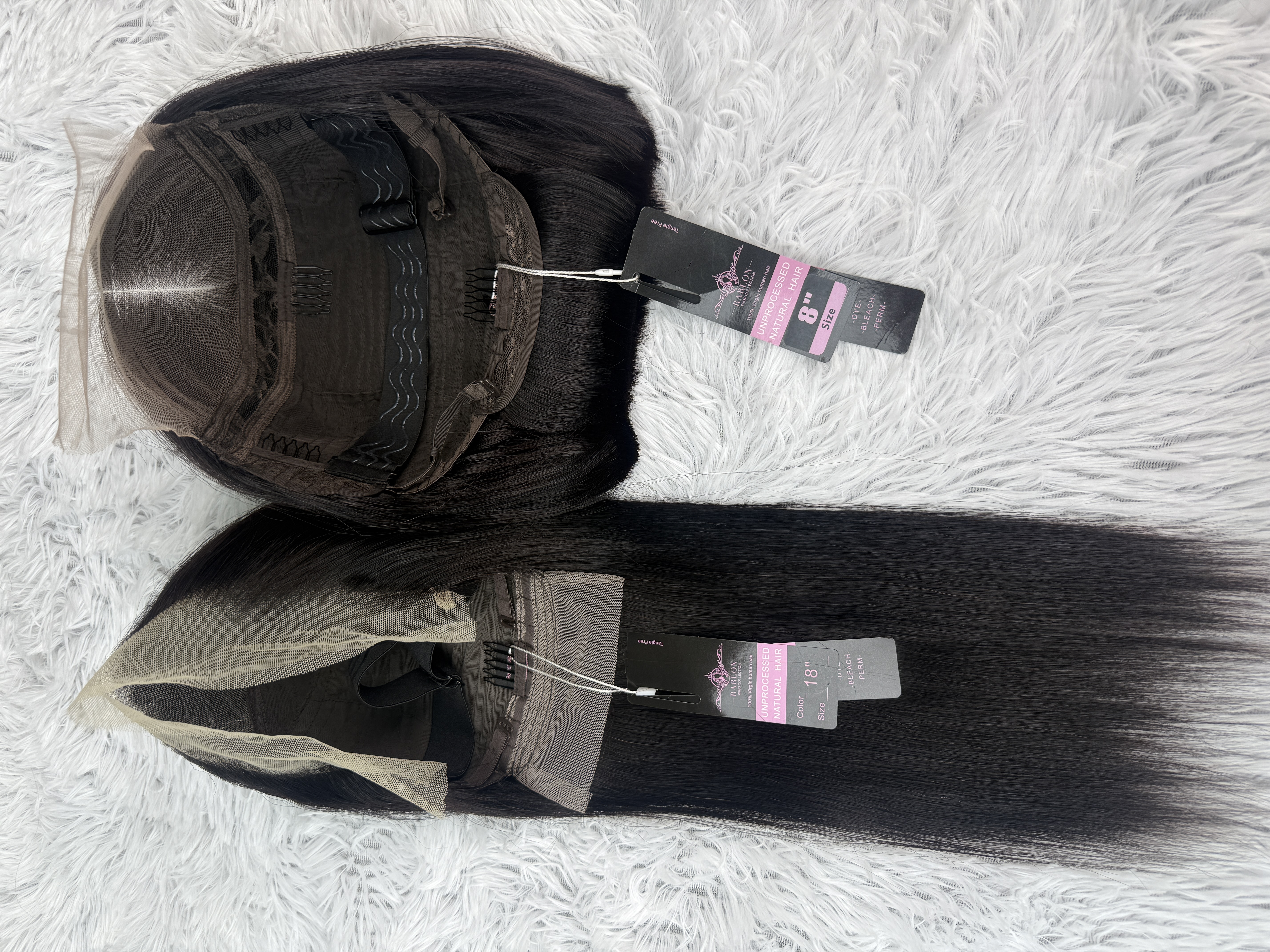 Combo Sale- Wholesale 15A Vietnamese 5x5 Glueless Bob Wig +13AA Straight Full Frontal 13x4 Wig