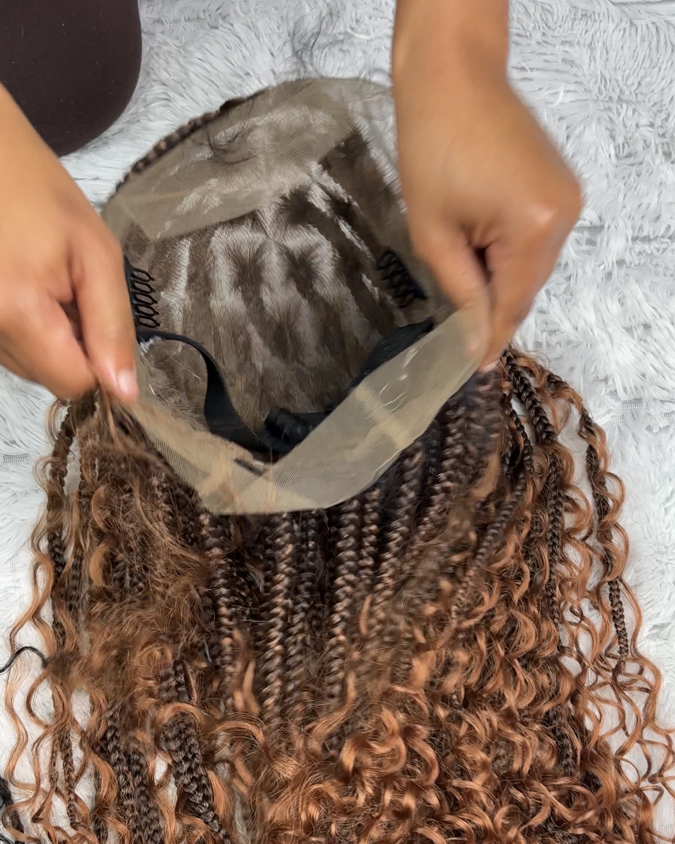 Wholesale Braid Lace 360 Full Frontal Wigs 36 INCH Color 1B & 1B/27 & 99J & #30 Synthetic