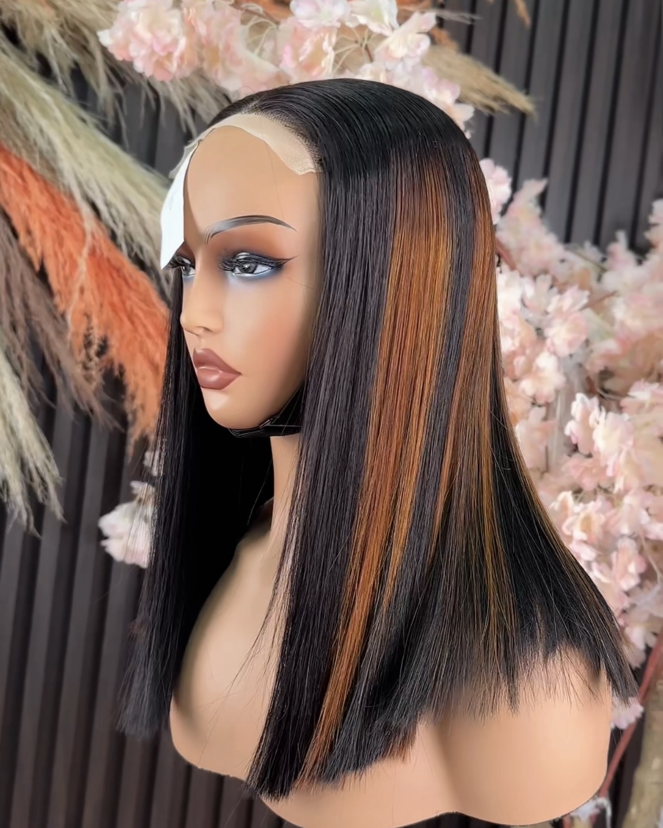 Wholesale P1b/4# 5x5 Glueless Bob Wigs Vietnamese Bob Wig Short Bob 16 INCH 